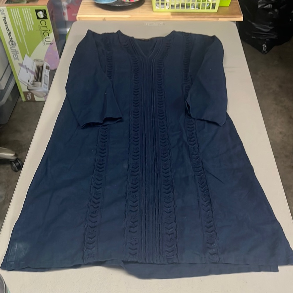 Simple Blue Dress by Brooks Brothers